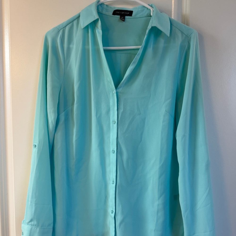 The Limited lightweight button down